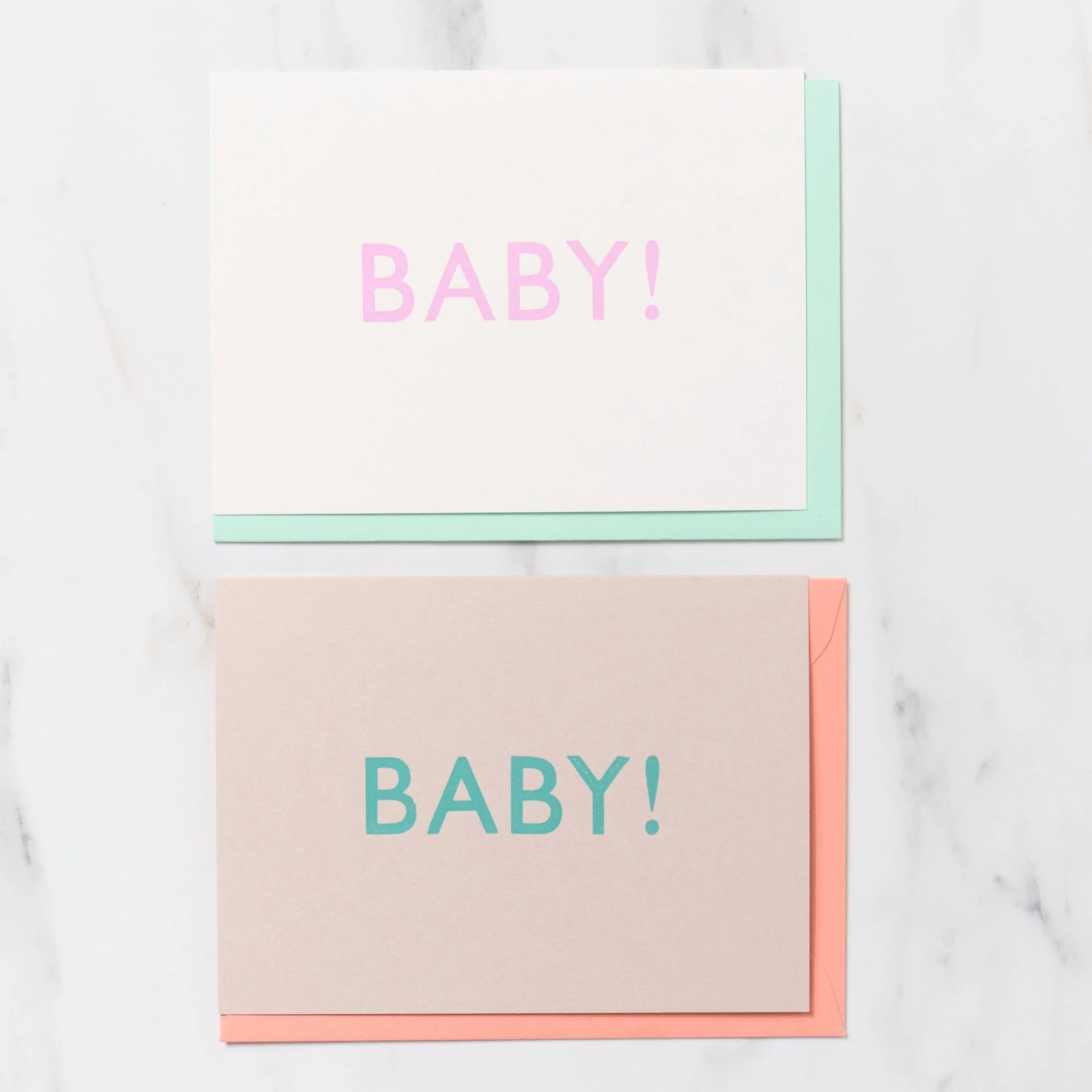 Gill Sans 1 Word Greeting Cards / Letterpress Letters - Image 11