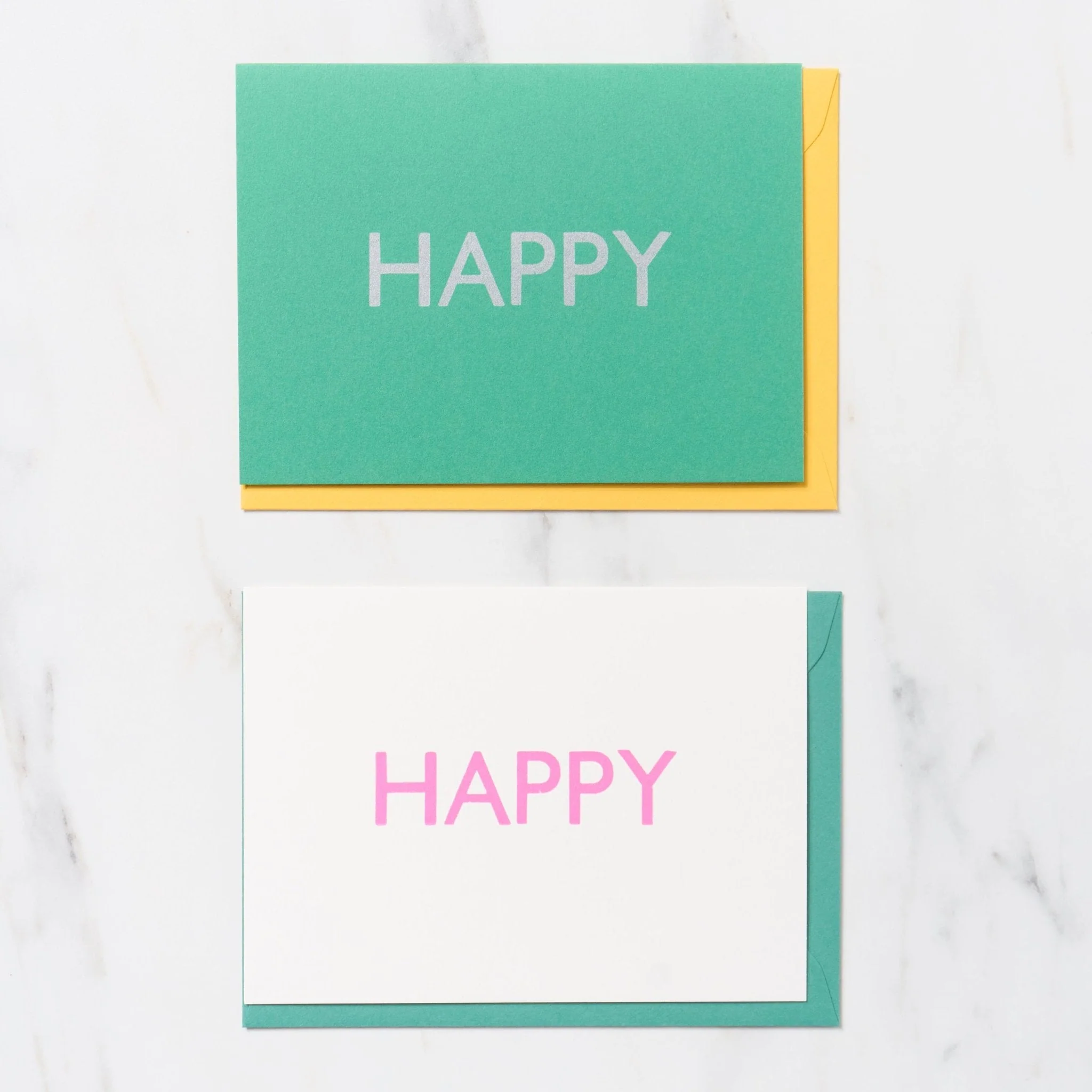Gill Sans 1 Word Greeting Cards / Letterpress Letters - Image 14