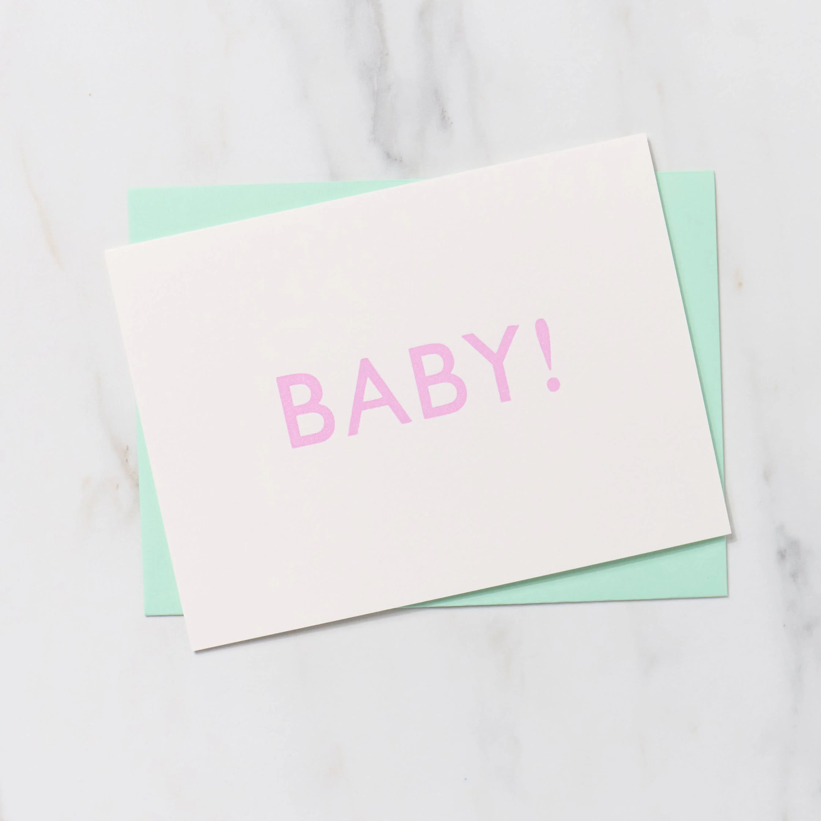 Gill Sans 1 Word Greeting Cards / Letterpress Letters - Image 17