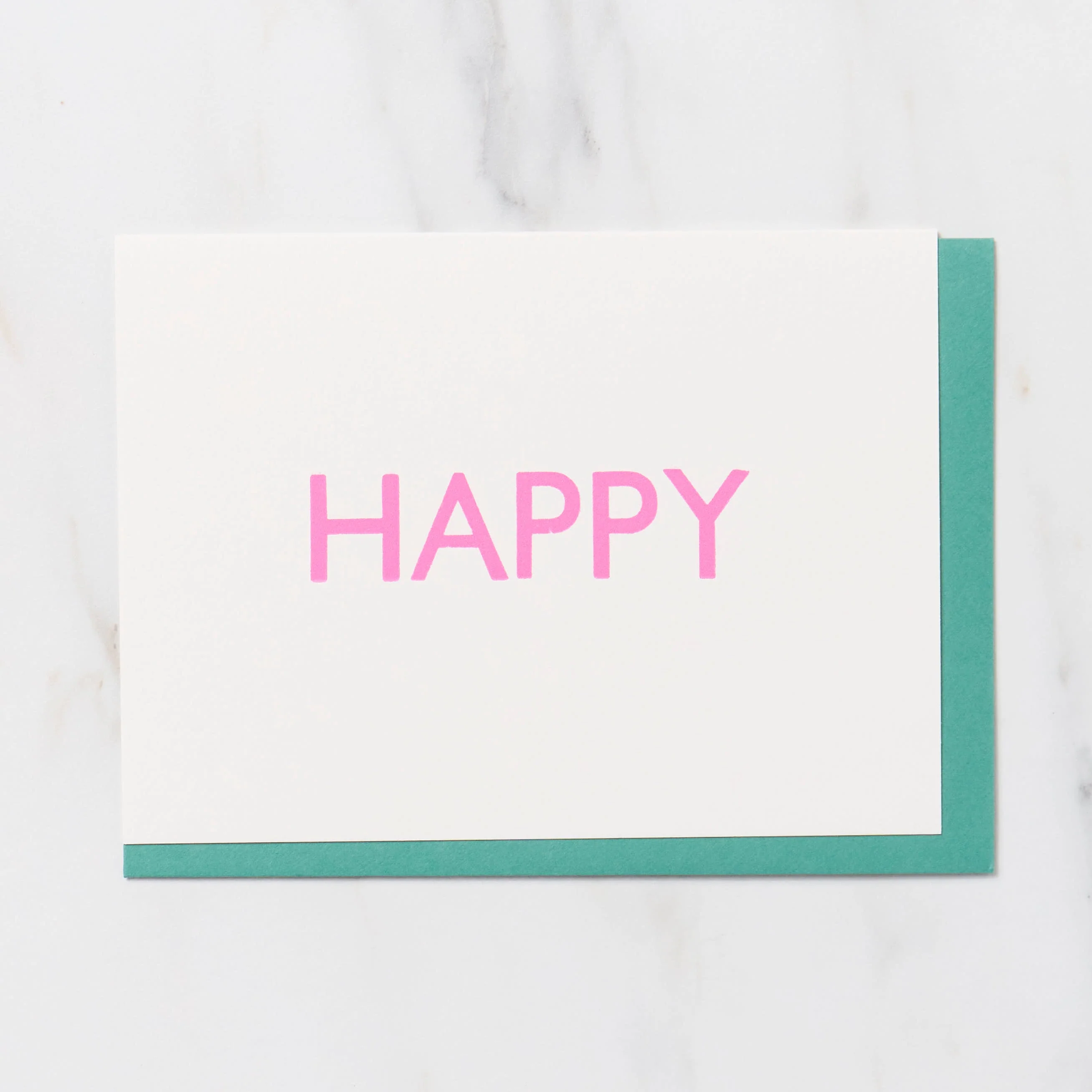 Gill Sans 1 Word Greeting Cards / Letterpress Letters - Image 18