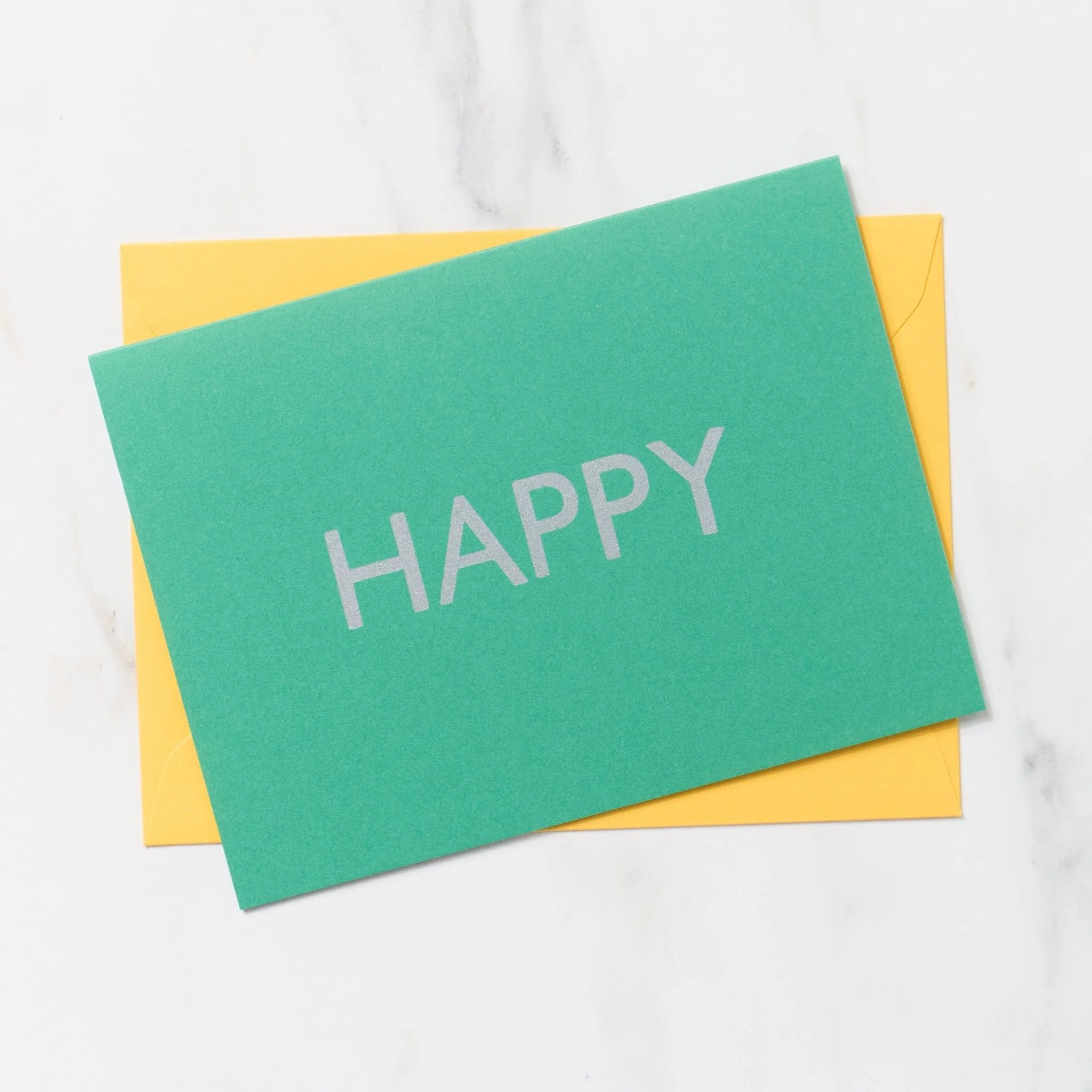 Gill Sans 1 Word Greeting Cards / Letterpress Letters - Image 7