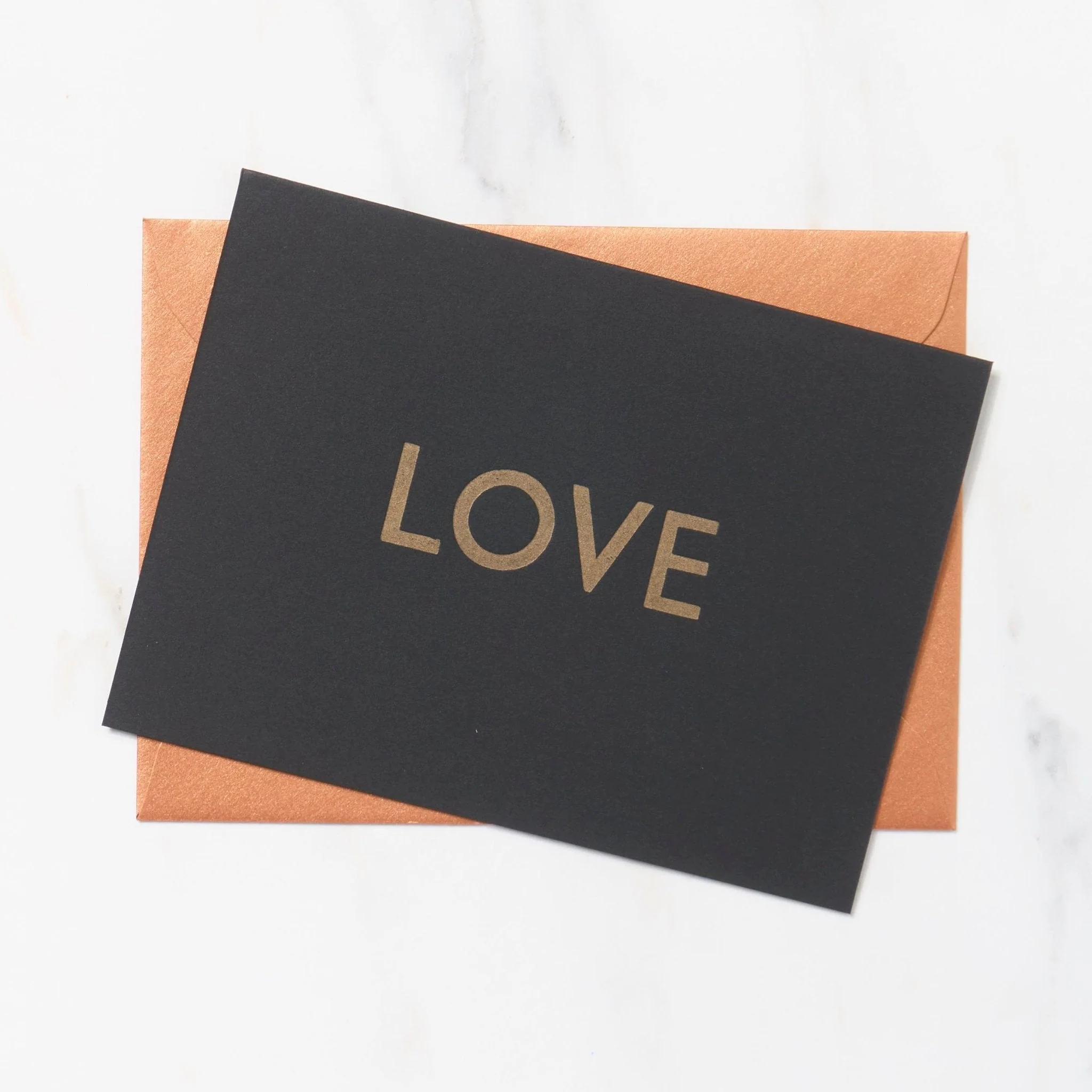 Gill Sans 1 Word Greeting Cards / Letterpress Letters - Image 9
