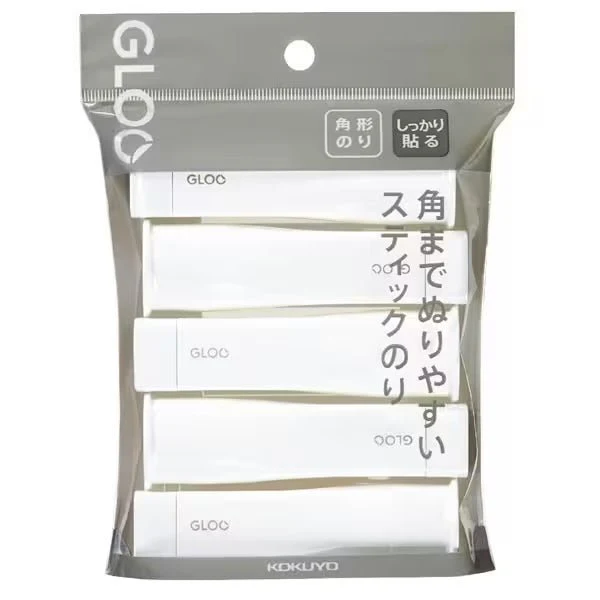 Gloo Square Glue Stick S-Size / KOKUYO - Image 2