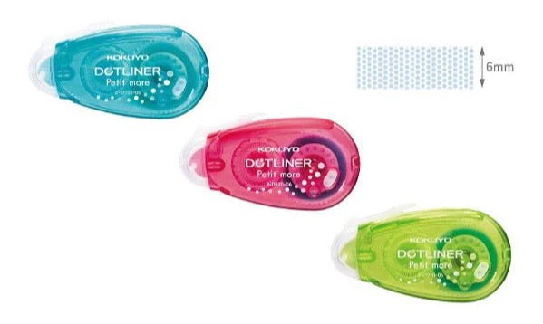 Glue Tape Dot Liner Petit / KOKUYO - Image 3