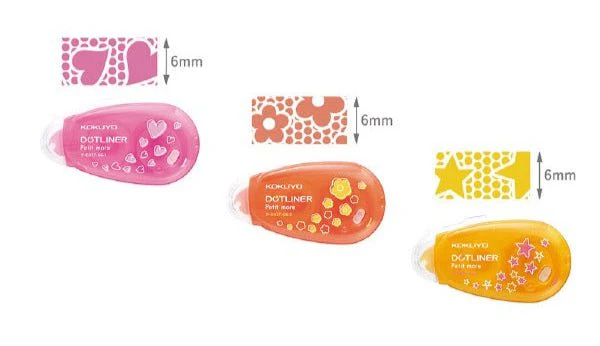 Glue Tape Dot Liner Petit / KOKUYO - Image 4