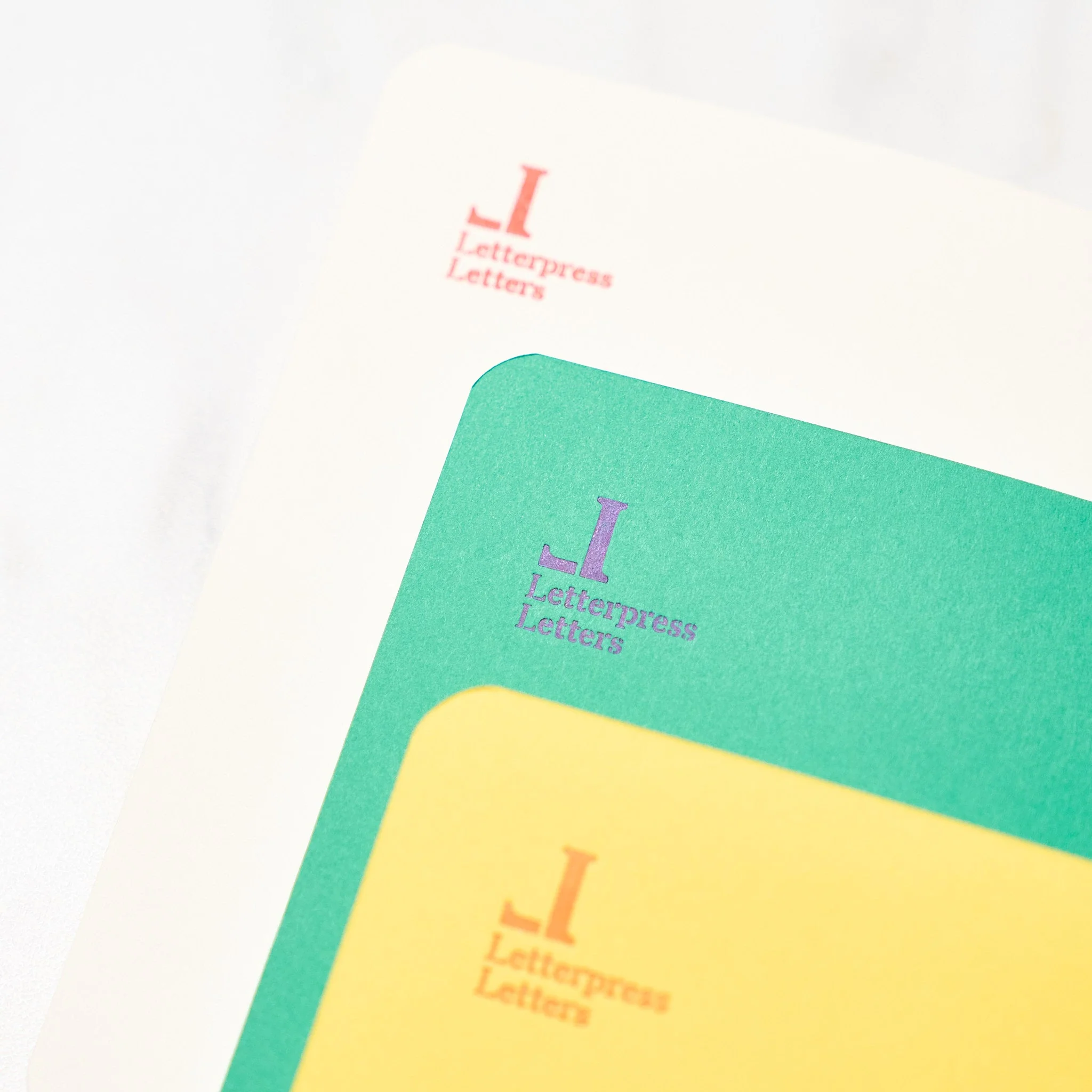 Goo Choki Paa 3 Notebook Set - Analogical / Letterpress Letters - Image 12