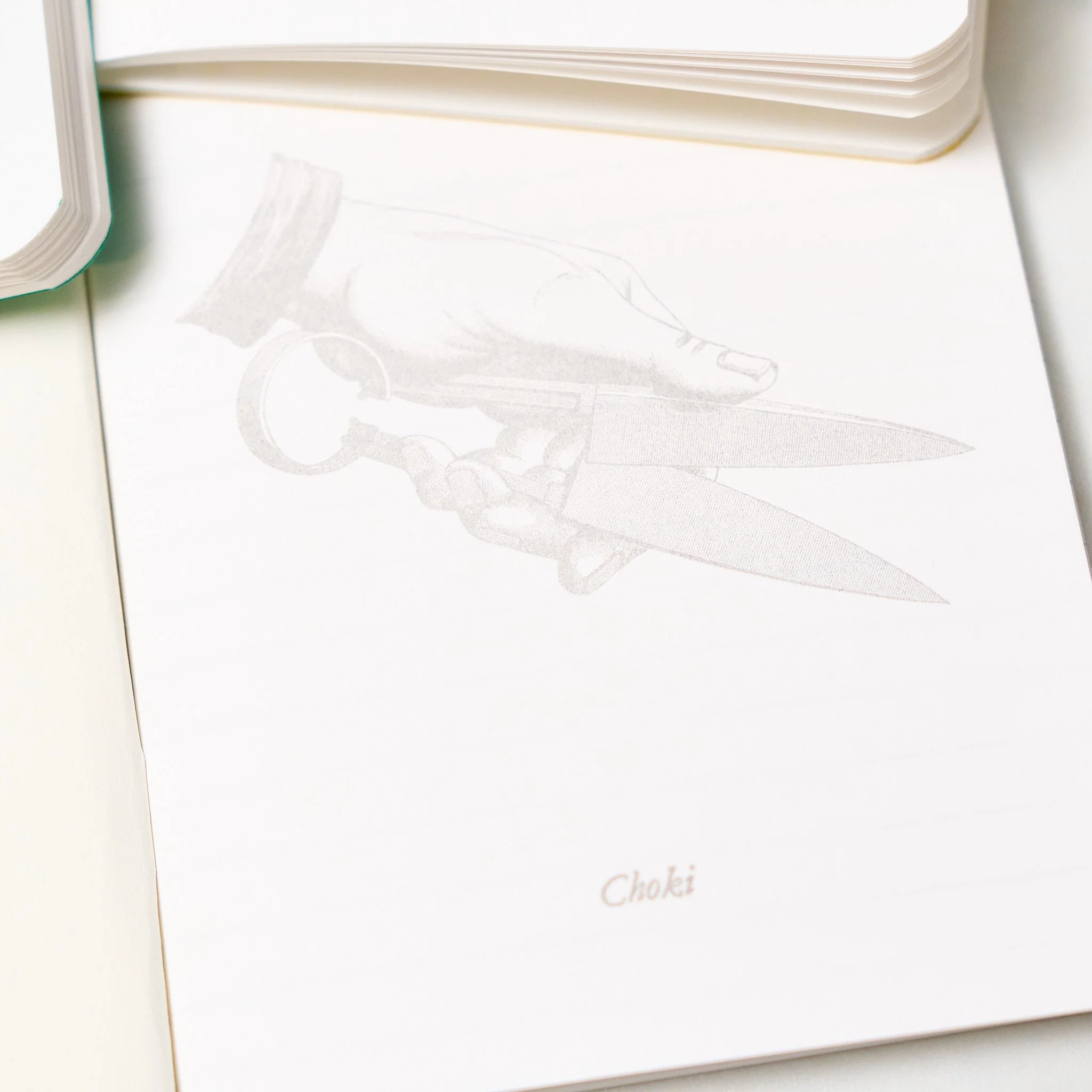 Goo Choki Paa 3 Notebook Set - Analogical / Letterpress Letters - Image 9