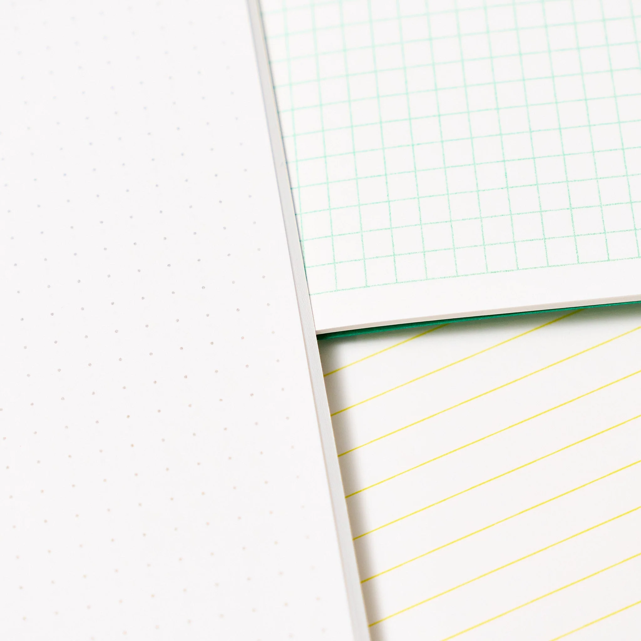Goo Choki Paa 3 Notebook Set - Complementary / Letterpress Letters - Image 4