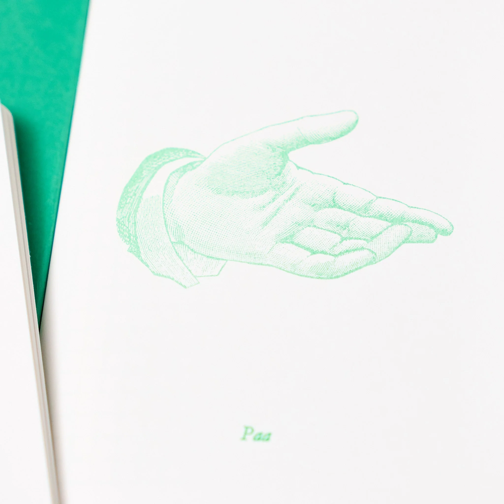 Goo Choki Paa 3 Notebook Set - Complementary / Letterpress Letters - Image 9