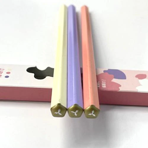 Good Fortune Five-Sided Wooden Pencil Set / uni Mitsubishi Pencil - Image 2