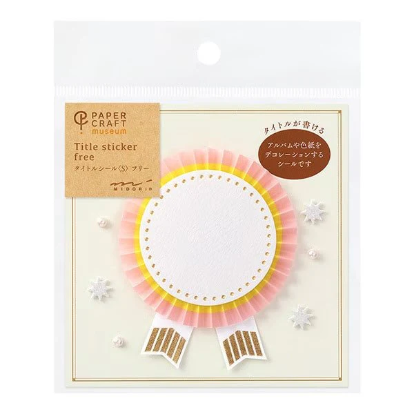 Free Write Greeting Stickers / MIDORI - Image 4