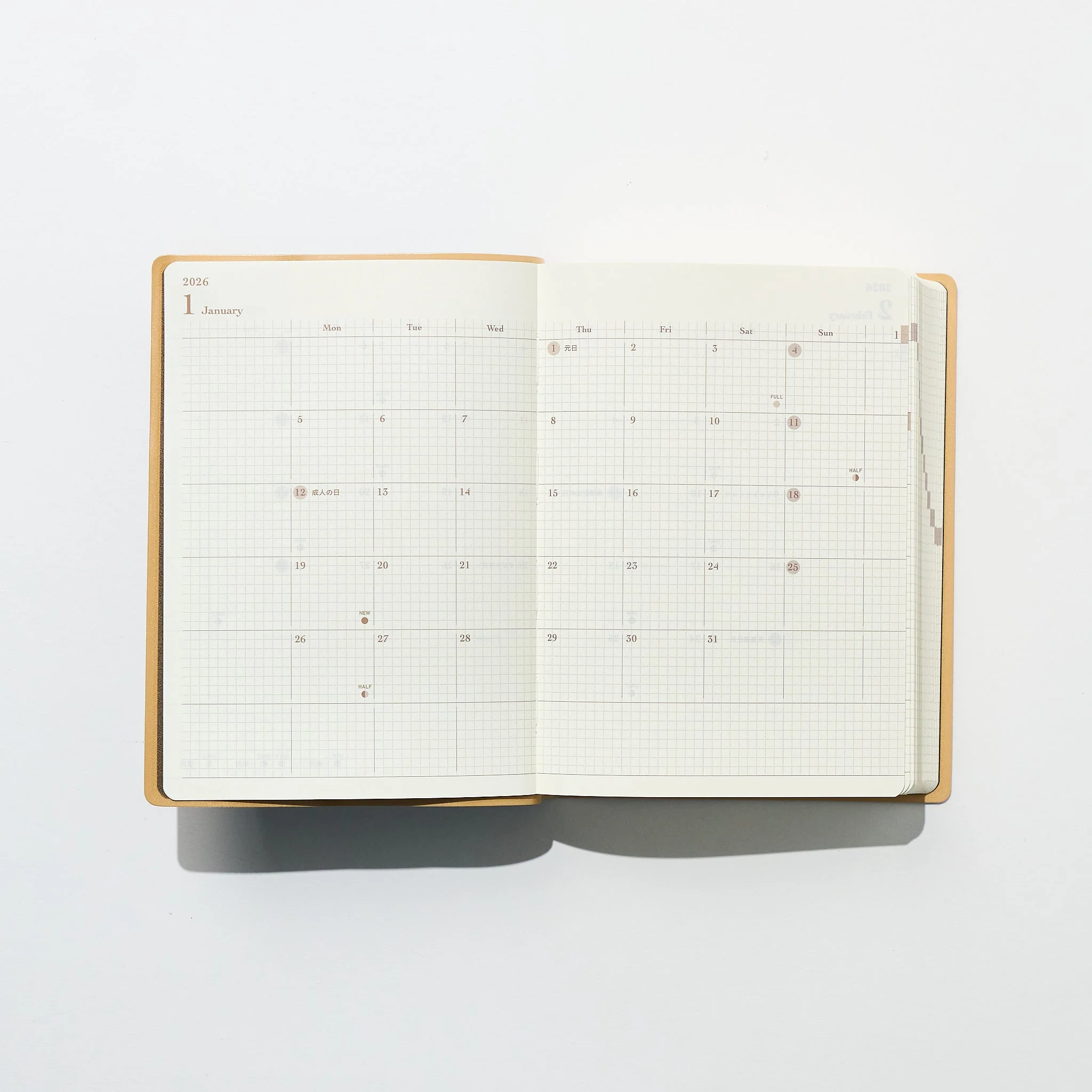 hibino Diary 2026 / MIDORI - Image 3