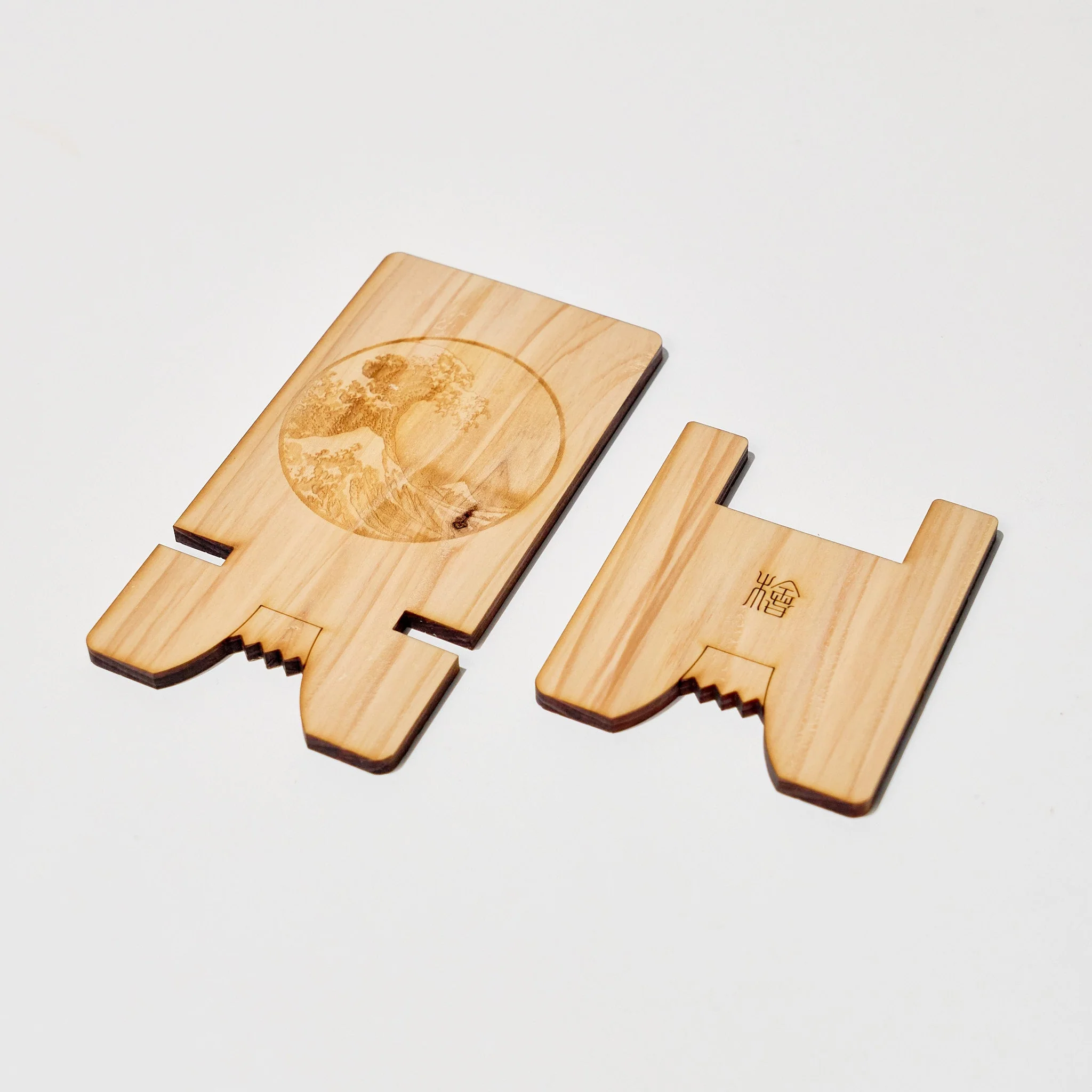 Hinoki Wood Phone Stands / Cypress Japan - Image 6