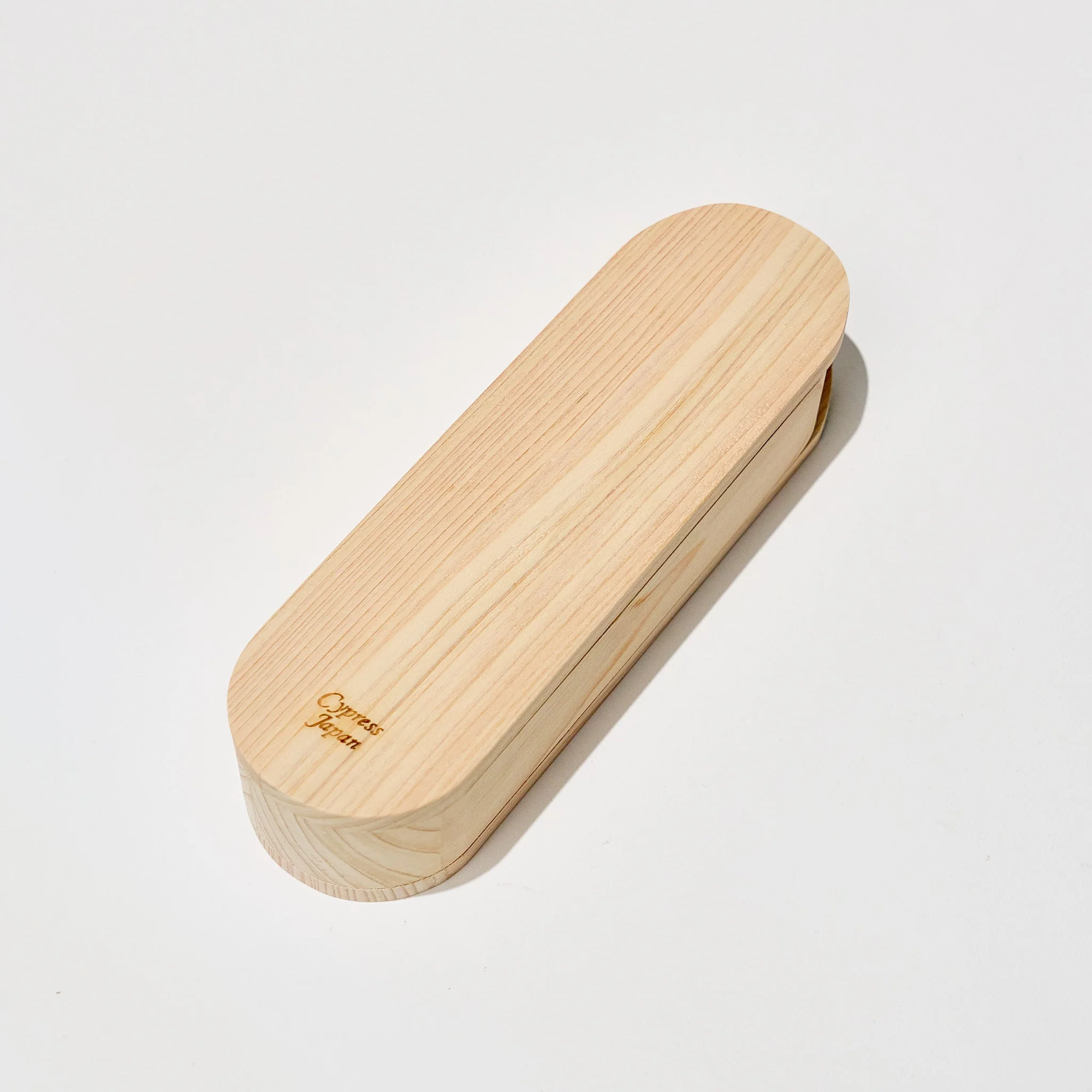 Hinoki Wood Slide Pen Case / Cypress Japan - Image 2