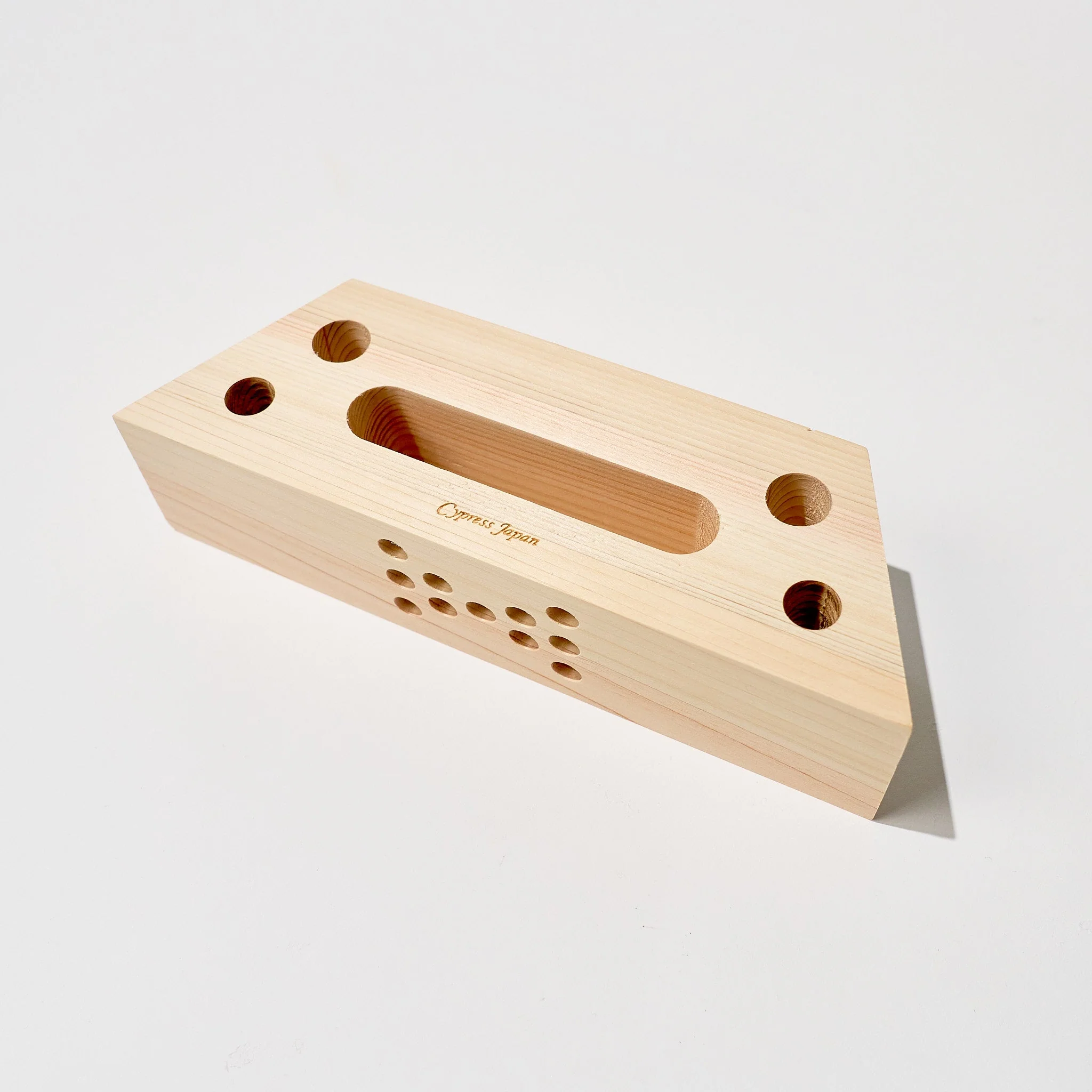 Hinoki Wood Phone Sound Amplifier and Stand / Cypress Japan