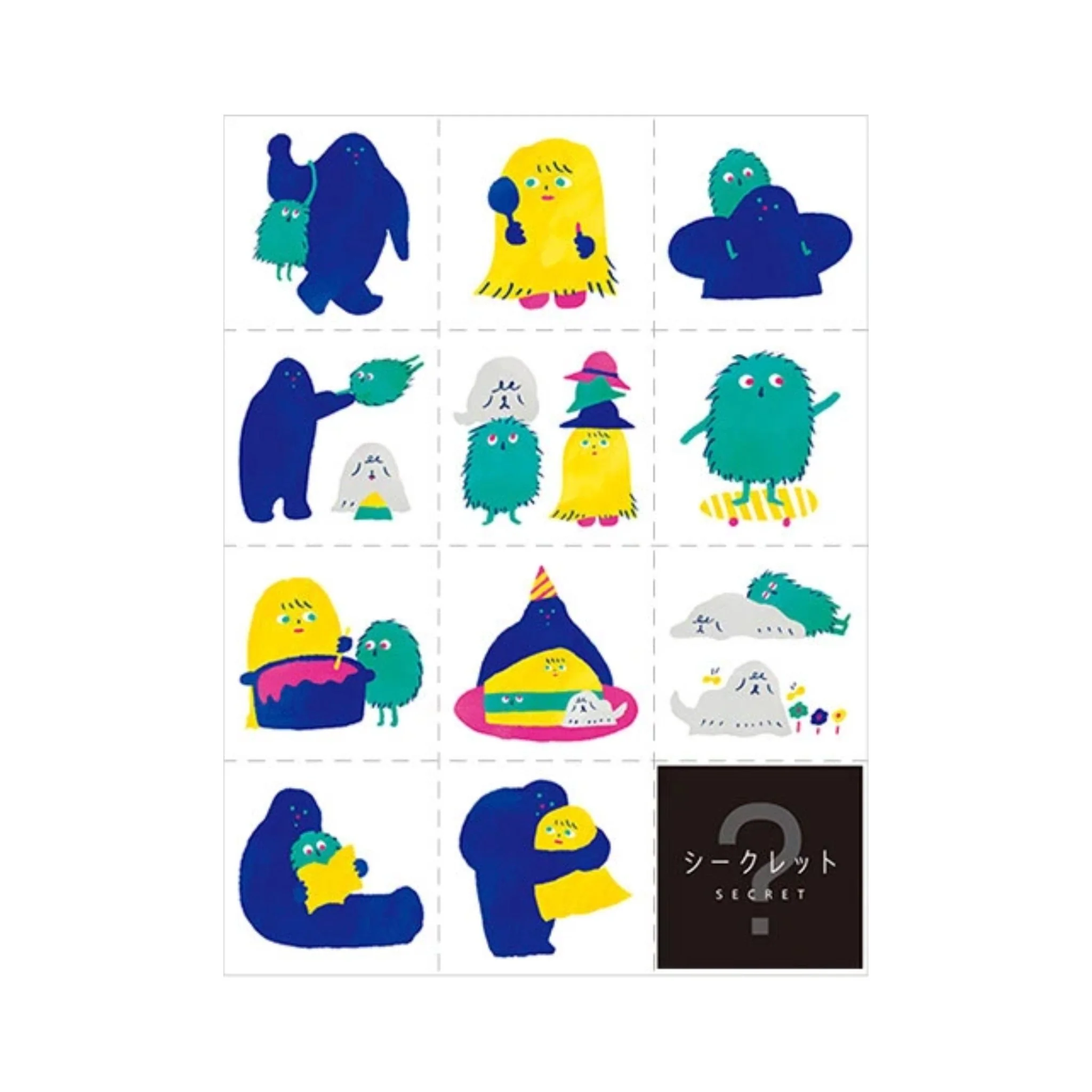 HITOTOKI Large Style Sticker / KING JIM - Image 3