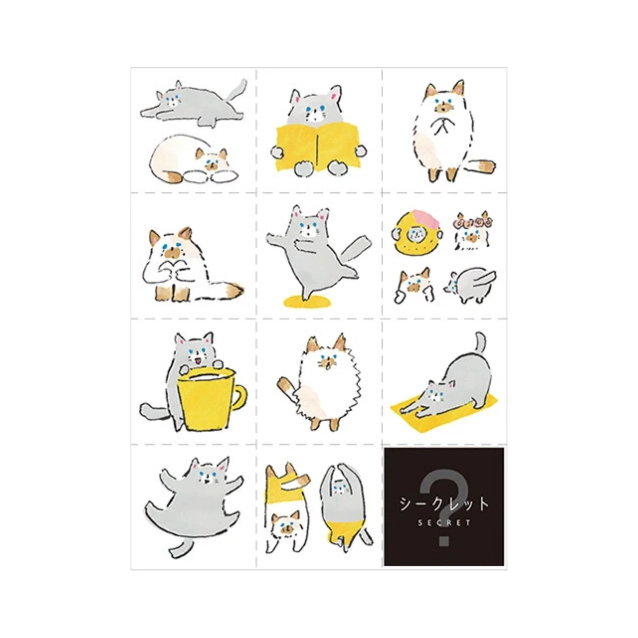 HITOTOKI Large Style Sticker / KING JIM - Image 6