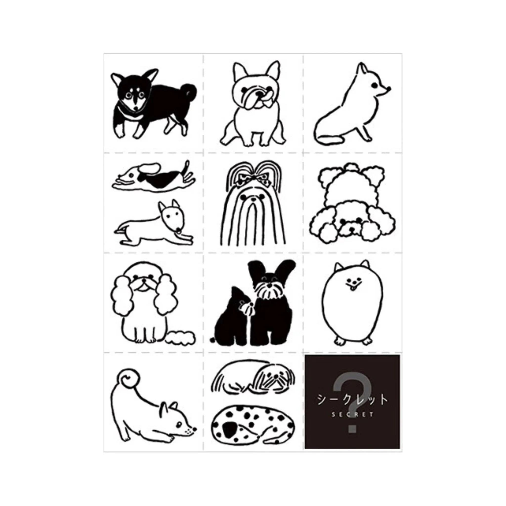HITOTOKI Large Style Sticker / KING JIM - Image 8