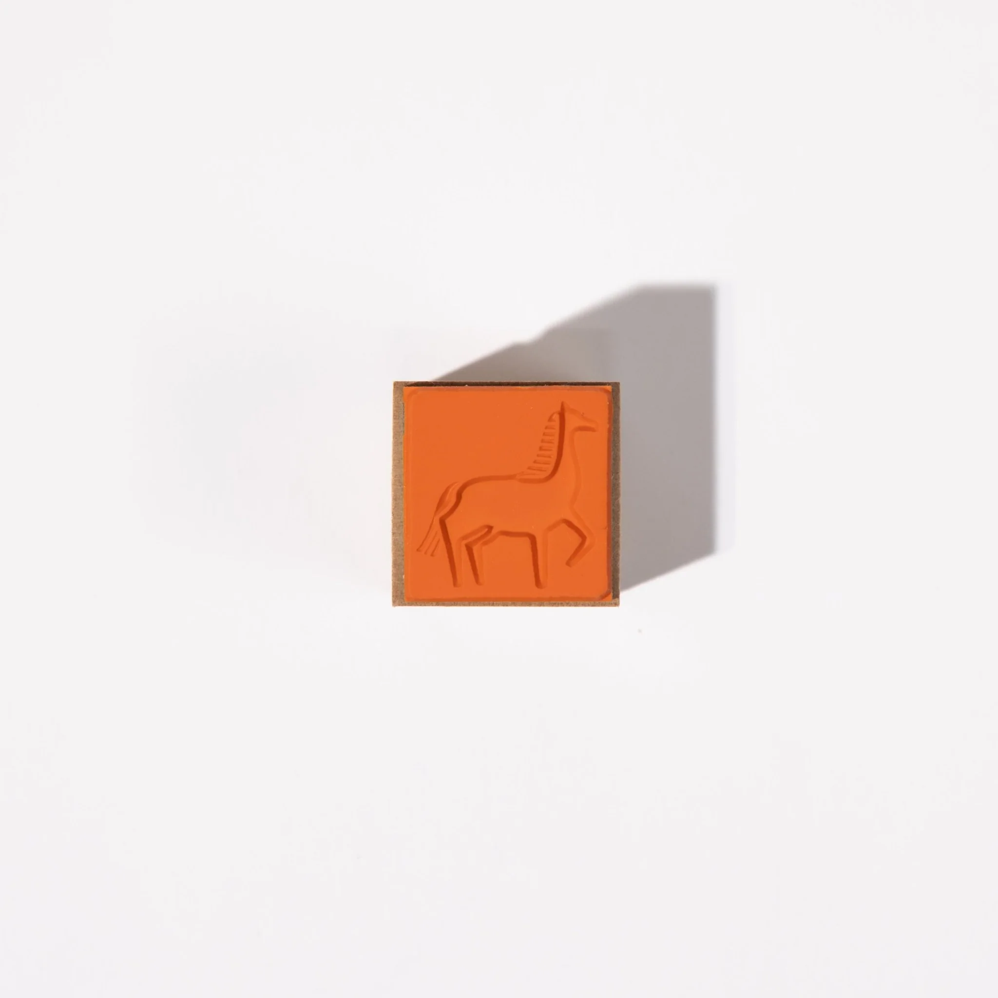 Horse Zodiac Wood Stamp / Morita Inbou - Image 2