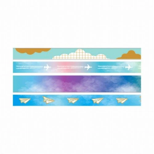 Hosomasu Narrow Masking Tape Set 5m Roll / RYU-RYU - Image 20