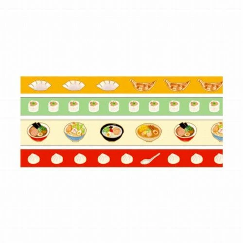 Hosomasu Narrow Masking Tape Set 5m Roll / RYU-RYU - Image 6
