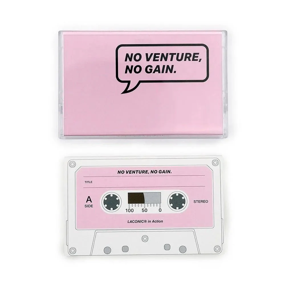in Action Cassette Tape Style Notebook / LACONIC - Image 2