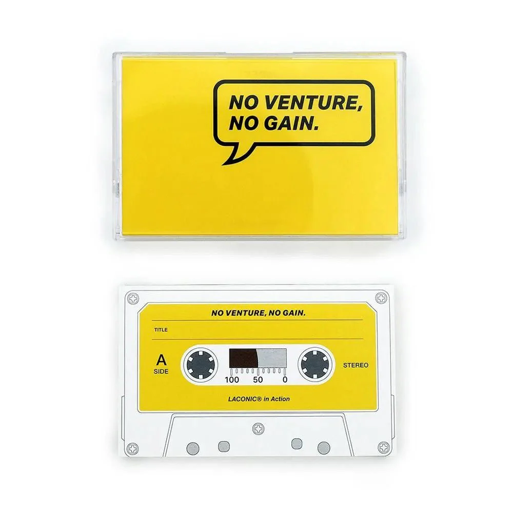 in Action Cassette Tape Style Notebook / LACONIC - Image 4