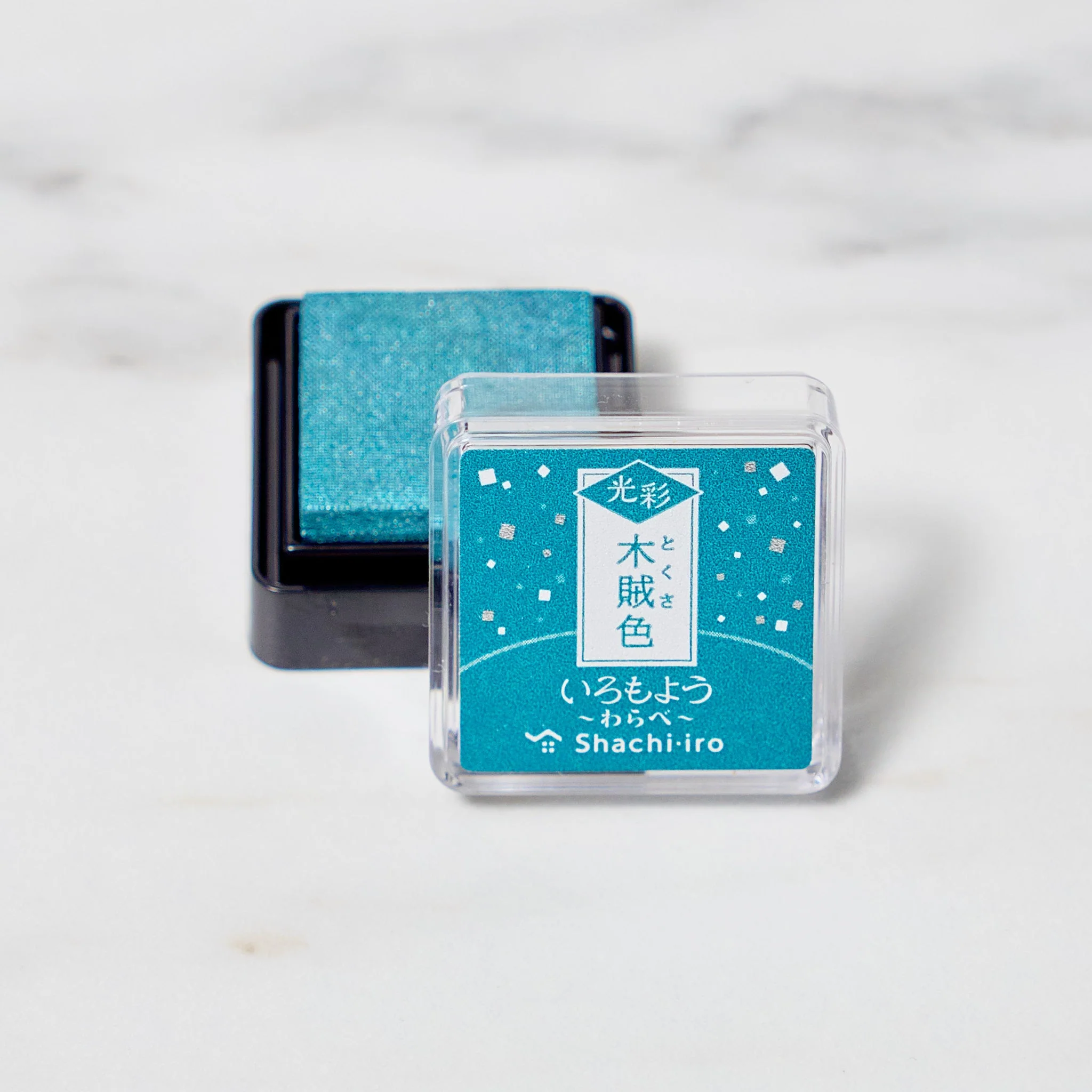 Iromoyo Kosai Warabe Shiny Mini Stamp Pad / Shachihata - Image 10