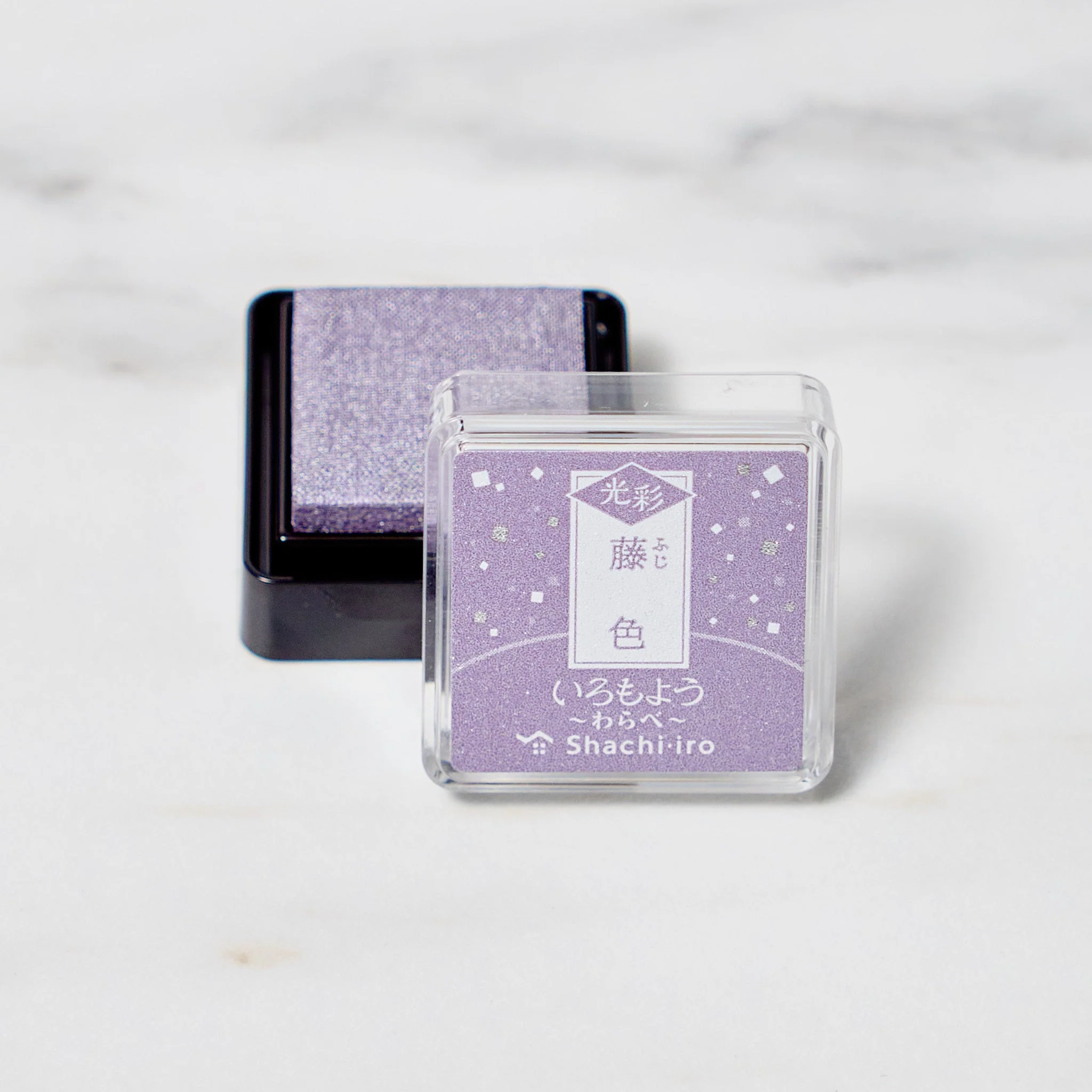 Iromoyo Kosai Warabe Shiny Mini Stamp Pad / Shachihata - Image 6