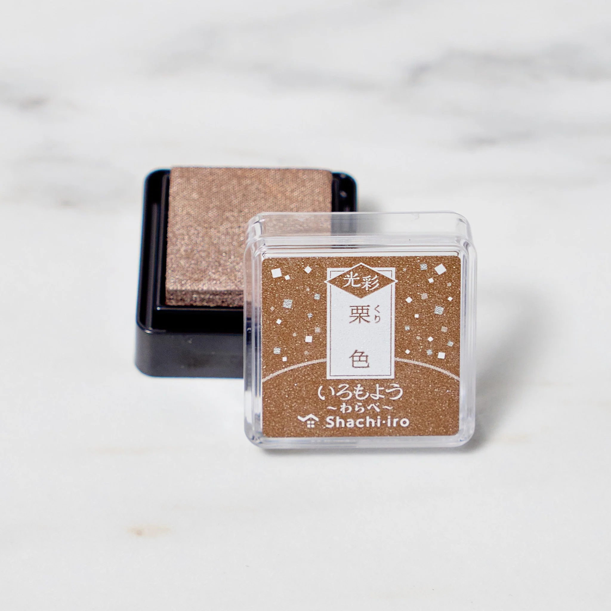 Iromoyo Kosai Warabe Shiny Mini Stamp Pad / Shachihata - Image 8