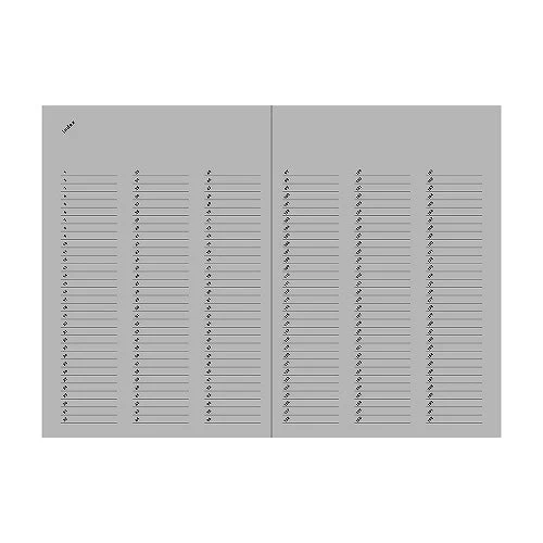 isshoni. Number A5 Notebook Blank / DAIGO - Image 6