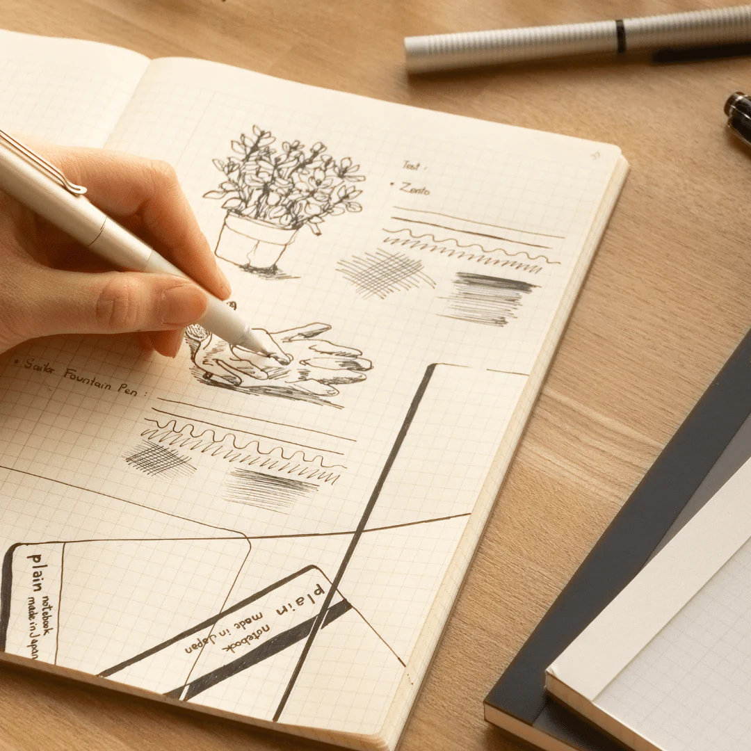 isshoni. Number Notebook Grid /  DAIGO - Image 4