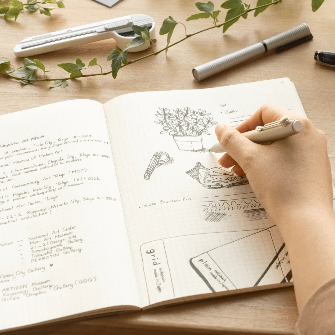 isshoni. Number Notebook Grid /  DAIGO - Image 5