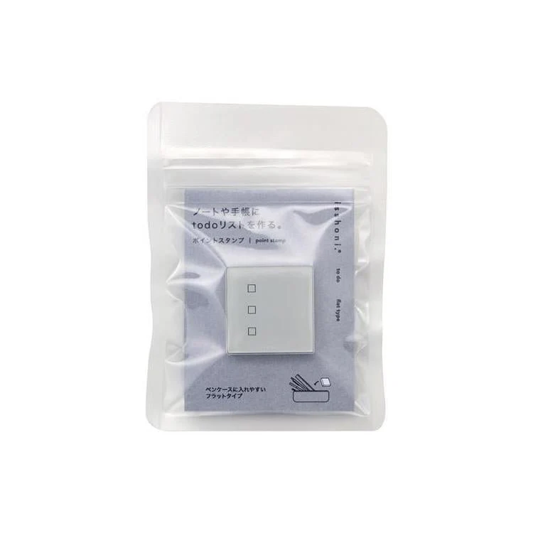 isshoni. Point Stamp Flat Self-Inking Stamp / DAIGO - Image 12