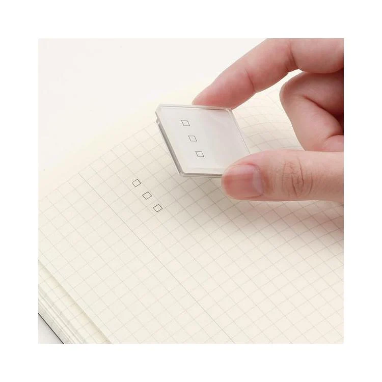 isshoni. Point Stamp Flat Self-Inking Stamp / DAIGO - Image 2