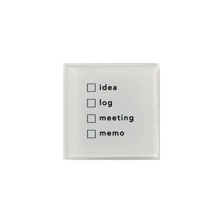 isshoni. Point Stamp Flat Self-Inking Stamp / DAIGO - Image 9