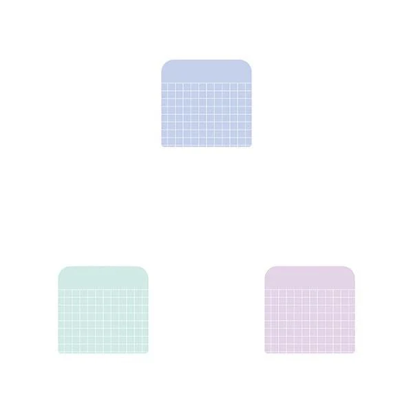 isshoni. Square Free Sticky Notes / DAIGO - Image 5