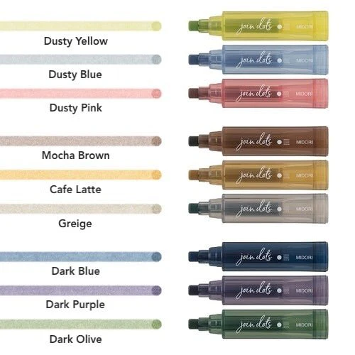 Join Dots Marker Pen / MIDORI - Image 20