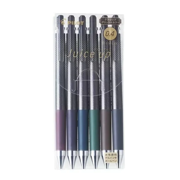 Juice Up Gel Ink Pen Glossy Color Set / Pilot