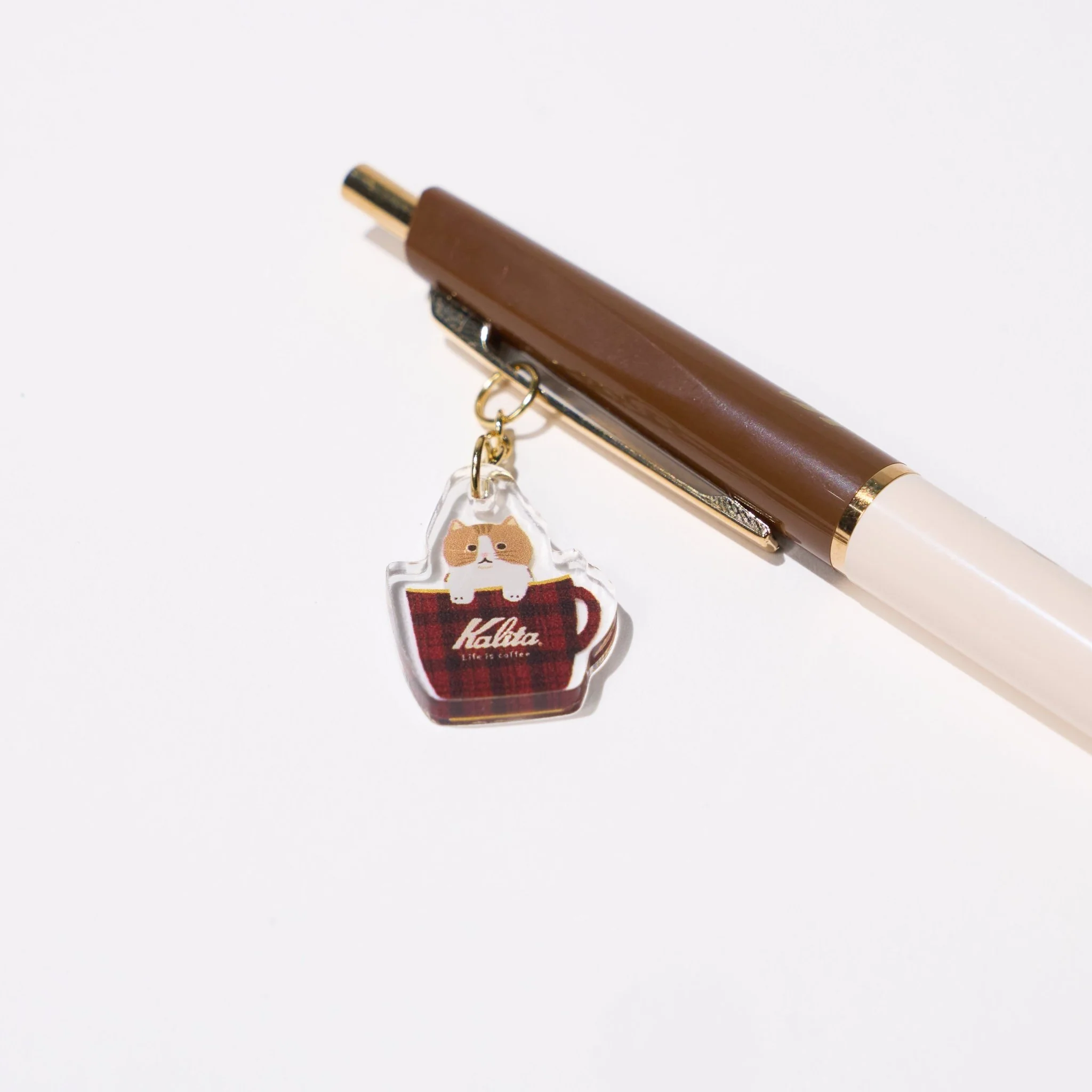 Kalita Collaboration Ballpoint Pen with Cat Charm 0.5mm / ANTERIQUE - Image 9