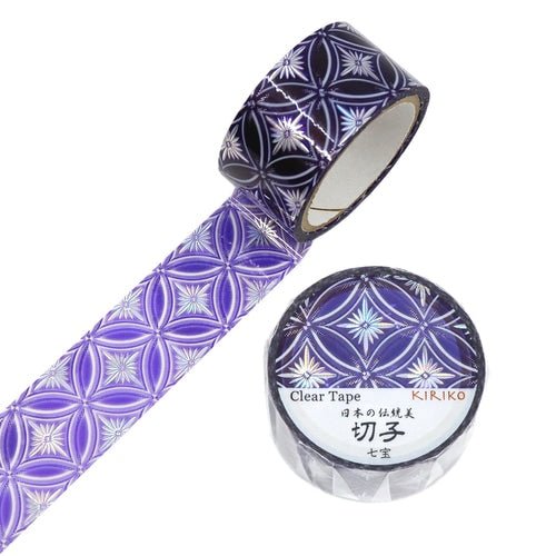 Kiriko Clear Holographic Masking Tape / SAIEN - Image 2