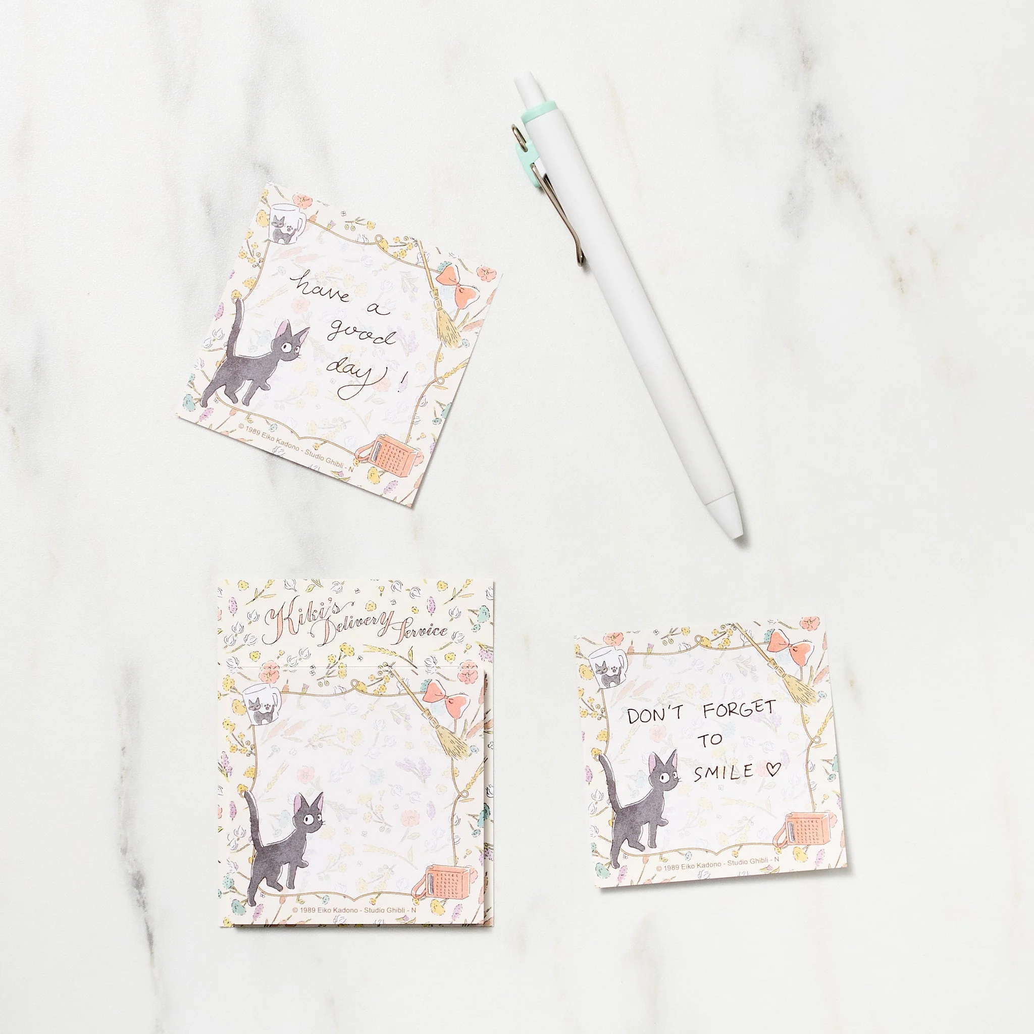Kiki's Delivery Service Floral Sticky Notes / Movic - Image 2