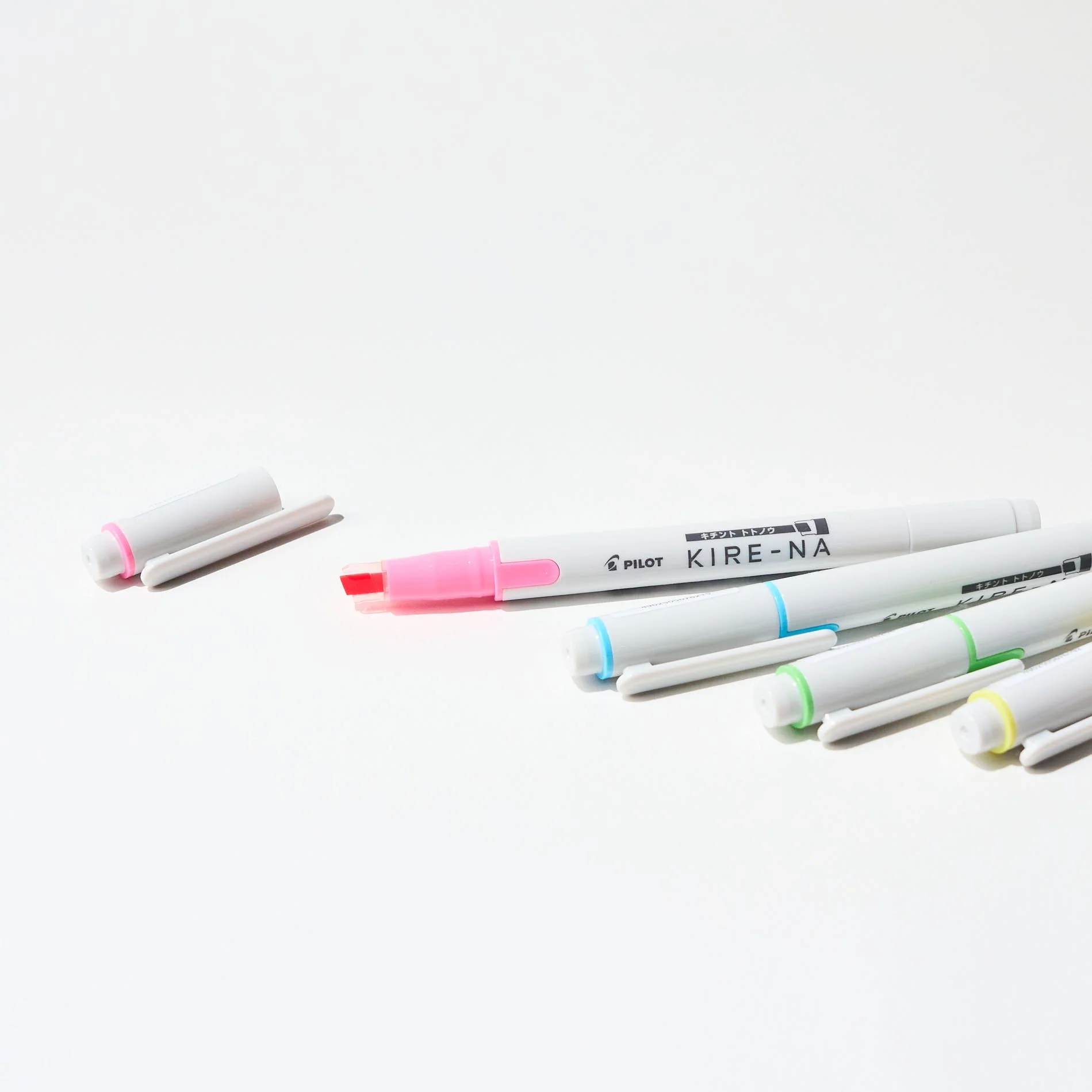 KIRE-NA Highlighter 5 Color Set / Pilot - Image 4