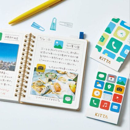 KITTA Icon Style Clear Sticker / KING JIM - Image 3