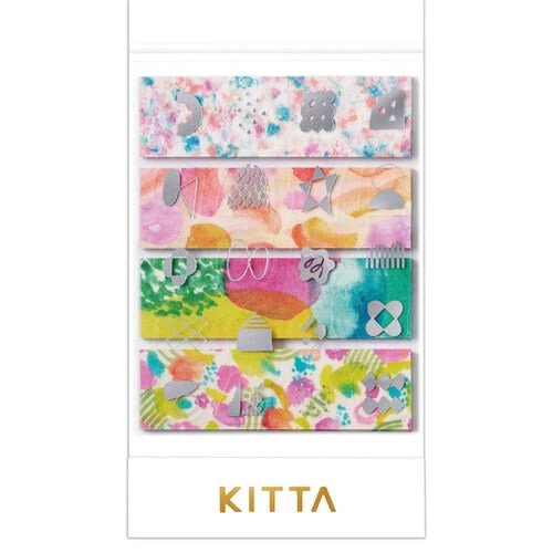 KITTA Collage Masking Tape Sticker / KING JIM - Image 5