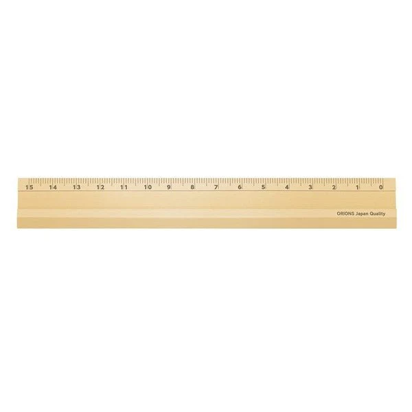 Kiwami LR Ambidextrous Aluminum Ruler 15cm / KYOEI PLASTIC - Image 7