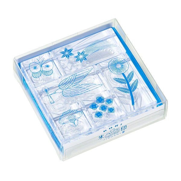 Kori Jirushi Ice Cube Stamp 6-Piece Set / KING JIM - Image 10