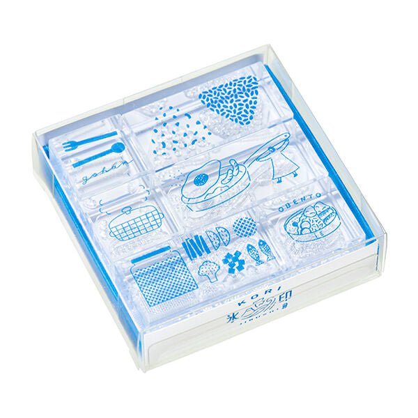 Kori Jirushi Ice Cube Stamp 6-Piece Set / KING JIM - Image 7