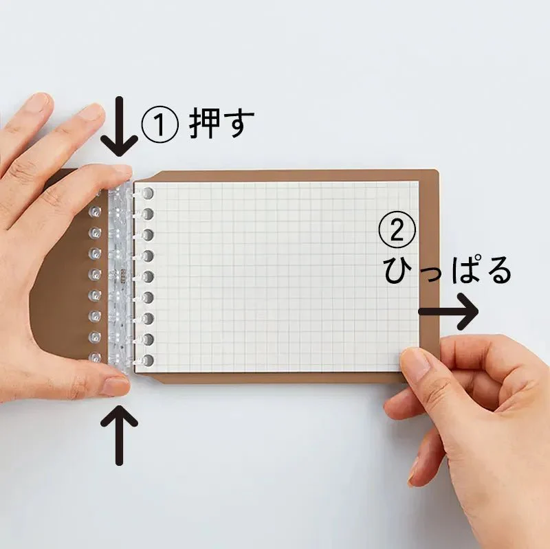 Kurutto Ring Mini Binder Cover / maruman - Image 10