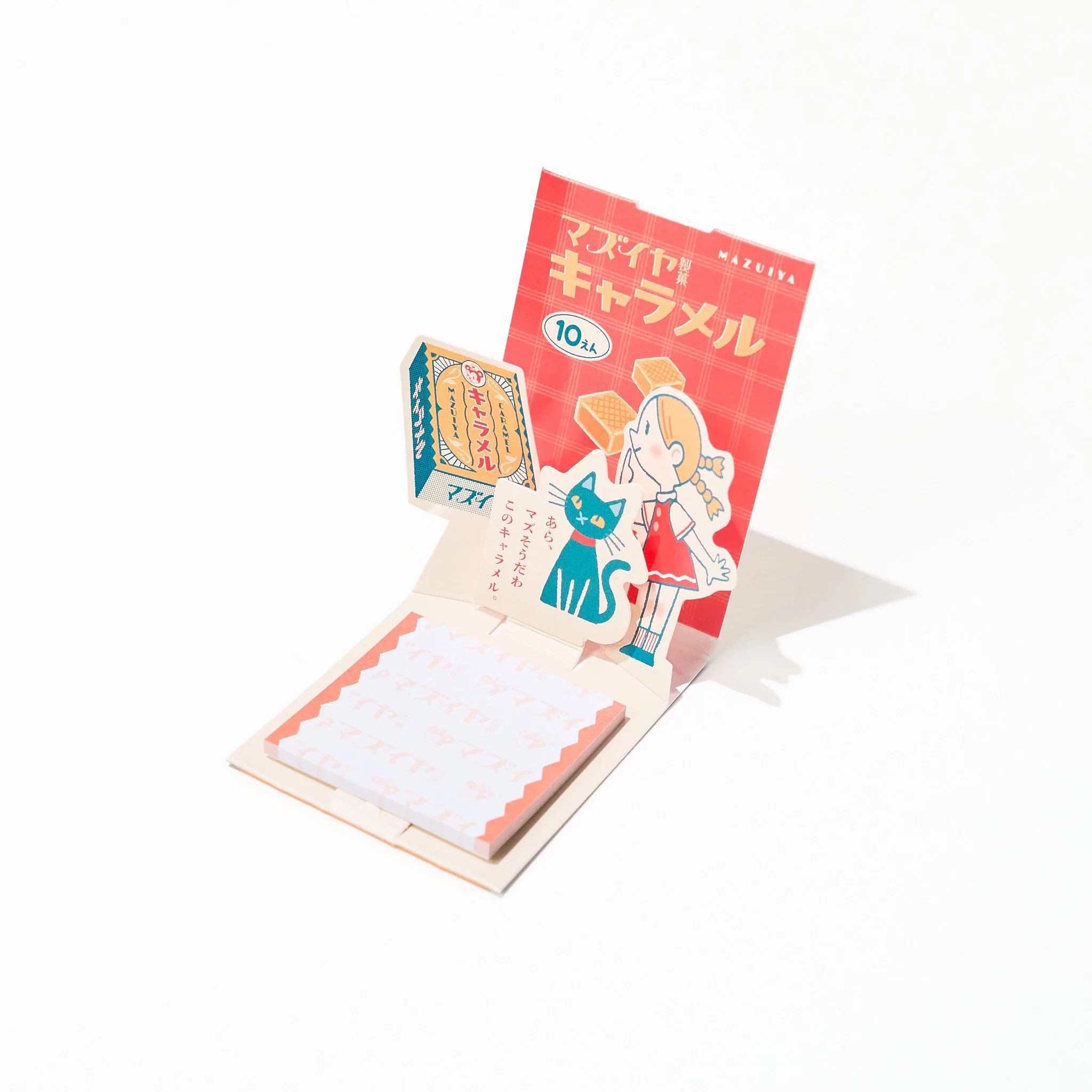 La KULA x ob1toy Retro Post Pop-Up Sticky Note / shikisaisai - Image 6